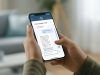 This is a Gemini (nano banana) generated image of a hand, which a screen shot of the chatbot photoshopped in. (requested: 2026-02-10; requestor: James D. Sauer). Source: Gemini (nano banana); Copyright: N/A (AI generated Image; URL: https://humanfactors.jmir.org/2026/1/e71498/; License: Public Domain (CC0).