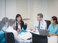 Source: freepik; Copyright: wavebreakmedia_micro; URL: https://www.freepik.com/free-photo/team-doctors-meeting_9597274.htm; License: Licensed by JMIR.