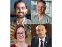 Top left: Hashim Kareemi, MD; Top right: Alun Ackery, MD (Credit: St. Michael's Hospital); Bottom left: Kerstin de Wit, MD; Bottom right: Alister Martin, MD. Source: Hashim Kareemi, MD; Alun Ackery, MD (Credit: St. Michael's Hospital); Kerstin de Wit, MD; Alister Martin, MD.; Copyright: JMIR Publications; URL: https://www.jmir.org/2025/1/e89200; License: Licensed by JMIR.