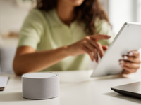 Source: Freepik; Copyright: freepik; URL: https://www.freepik.com/free-photo/side-view-woman-holding-tablet_34653892.htm; License: Licensed by JMIR.