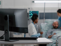 Source: Freepik; Copyright: DC Studio; URL: https://www.freepik.com/free-photo/afro-american-practitioner-doctor-discussing-recovery-treatment-with-sick-man_16681208.htm; License: Licensed by JMIR.