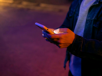 Source: Pexels; Copyright: Maksim Goncharenok; URL: https://www.pexels.com/photo/a-person-holding-a-smartphone-5609767/; License: Licensed by JMIR.