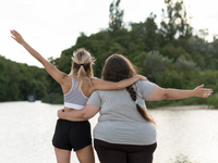 Source: Freepik; Copyright: freepik; URL: https://www.freepik.com/free-photo/women-holding-each-other-back-view_9921317.htm; License: Licensed by JMIR.