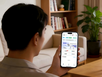 AI-generated image, in response to the request "An image showing a patient interacting with the CBISs App"; January 12, 2026; Requestor: Fan Fan. Source: Doubao/OpenAI; Copyright: N/A (AI-generated image); URL: https://cancer.jmir.org/2026/1/e83375/; License: Public Domain (CC0).