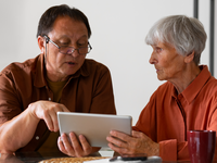 Source: Freepik; Copyright: Freepik; URL: https://www.freepik.com/free-photo/portrait-senior-couple-using-tablet-device-home_49598836.htm; License: Licensed by JMIR.